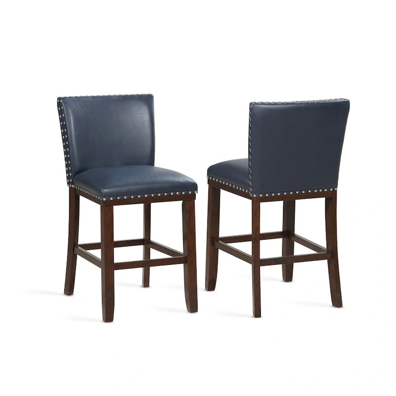 Tabouret haut rembourré