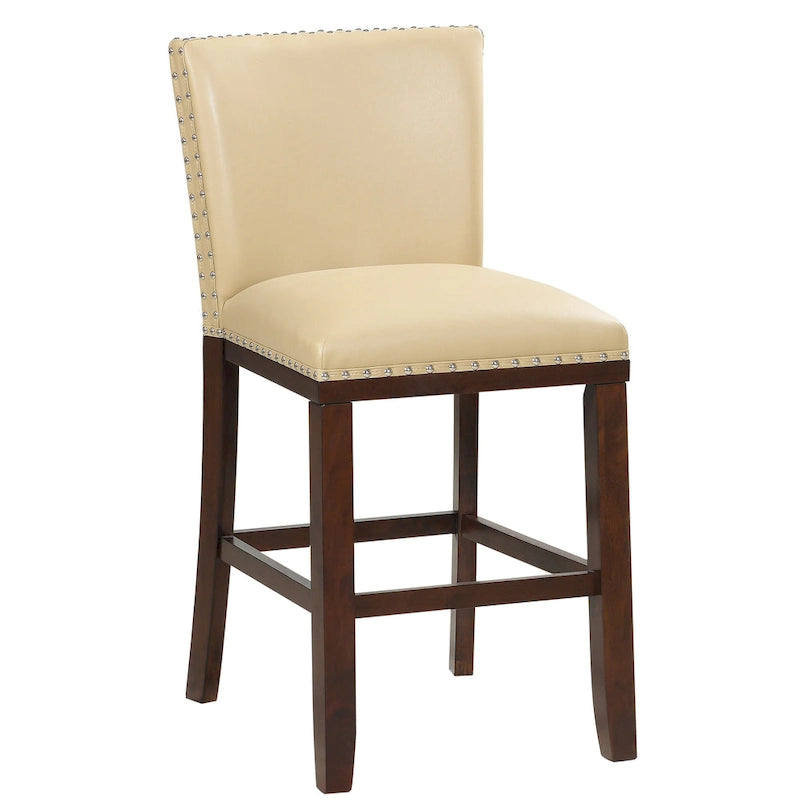 Tabouret haut rembourré