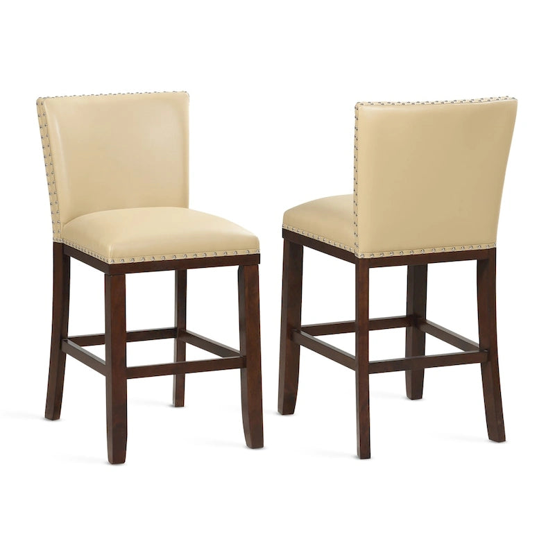 Tabouret haut rembourré