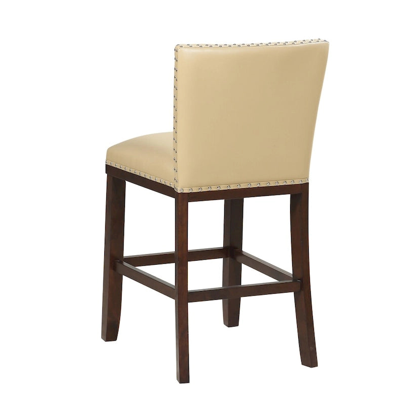 Tabouret haut rembourré