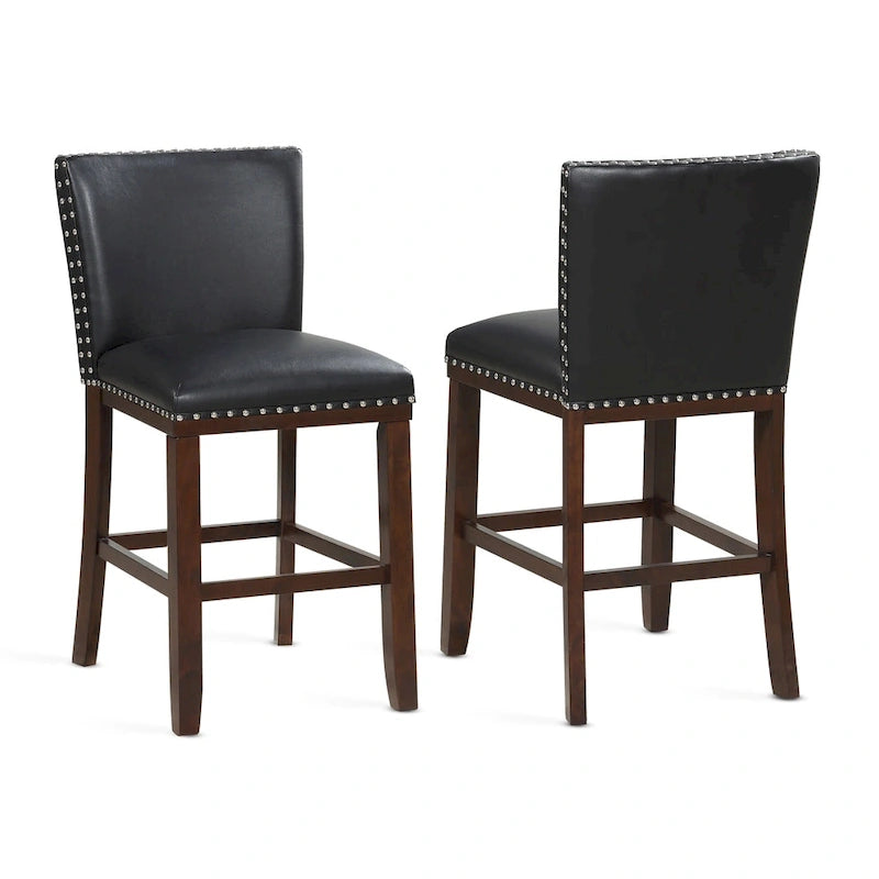 Tabouret haut rembourré