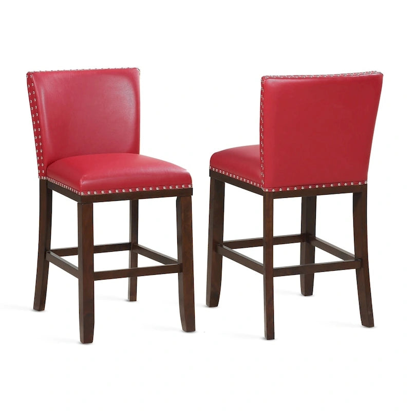Tabouret haut rembourré