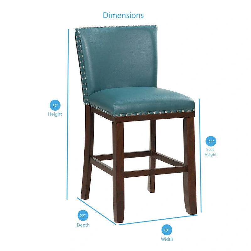Tabouret haut rembourré