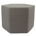 Pouf / Coussin de sol gris uni