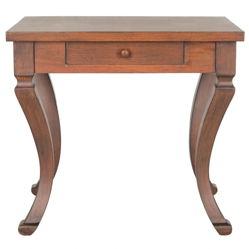 Table d'appoint de rangement marron