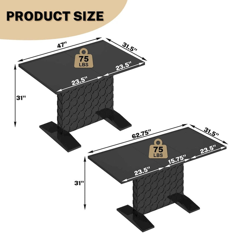 Table basse modulable